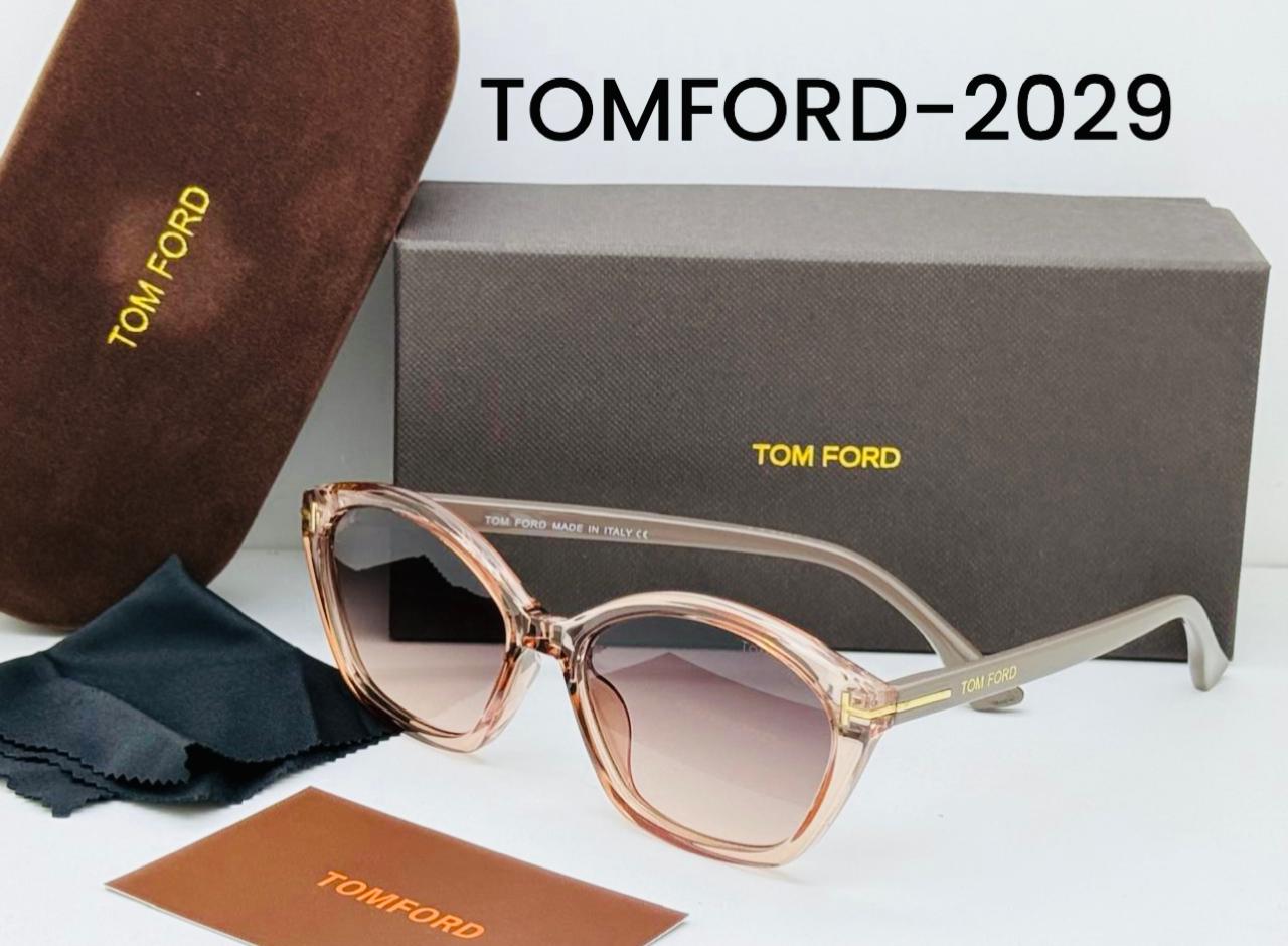 Tom Ford 2029 Oversized Gradient Sunglasses