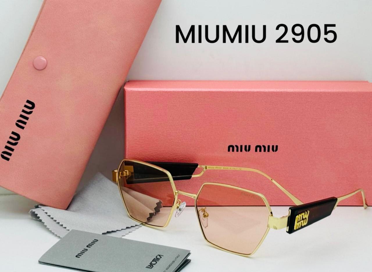 Miu Miu 2905 Geometric Gradient Sunglasses