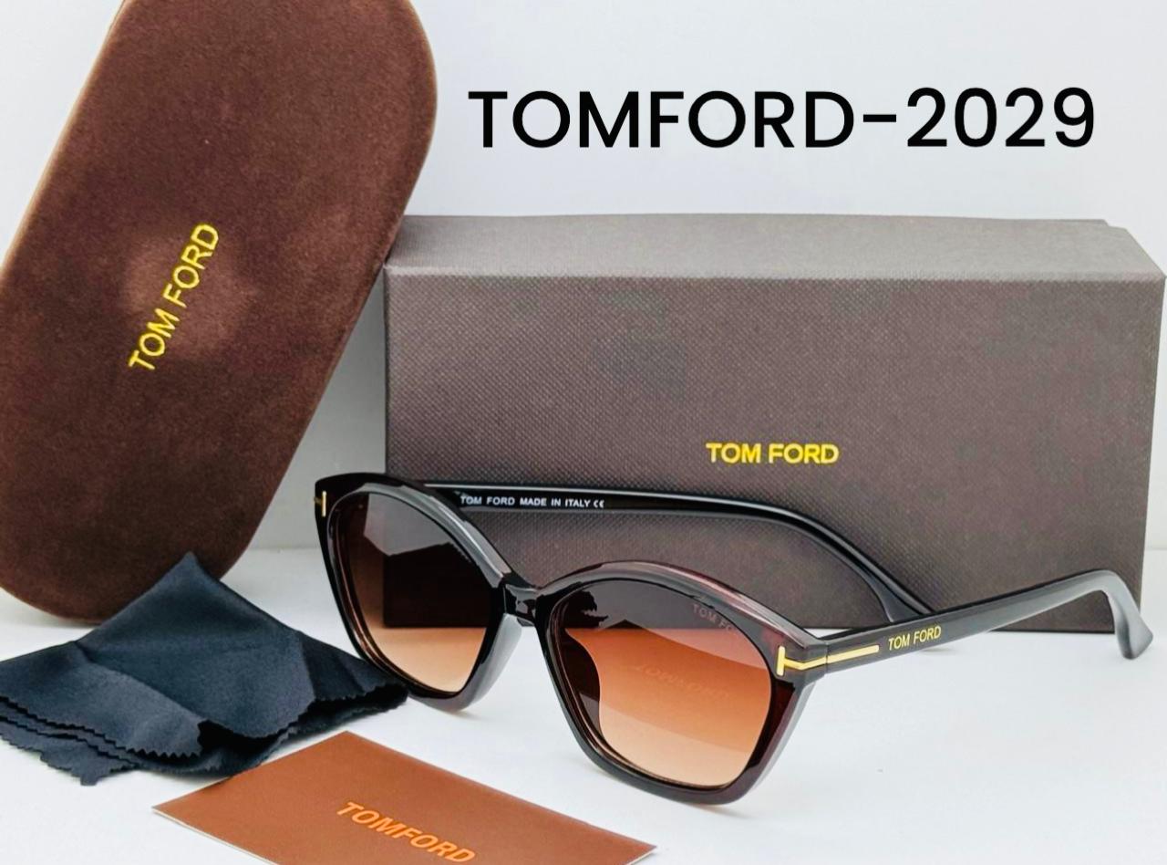 Tom Ford 2029 Oversized Gradient Sunglasses