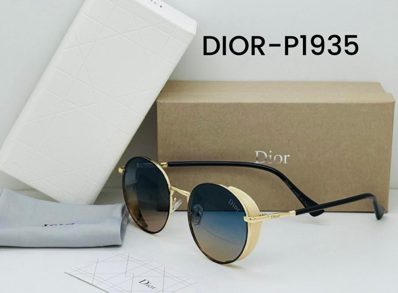 Dior P1935 Round Gradient Sunglasses