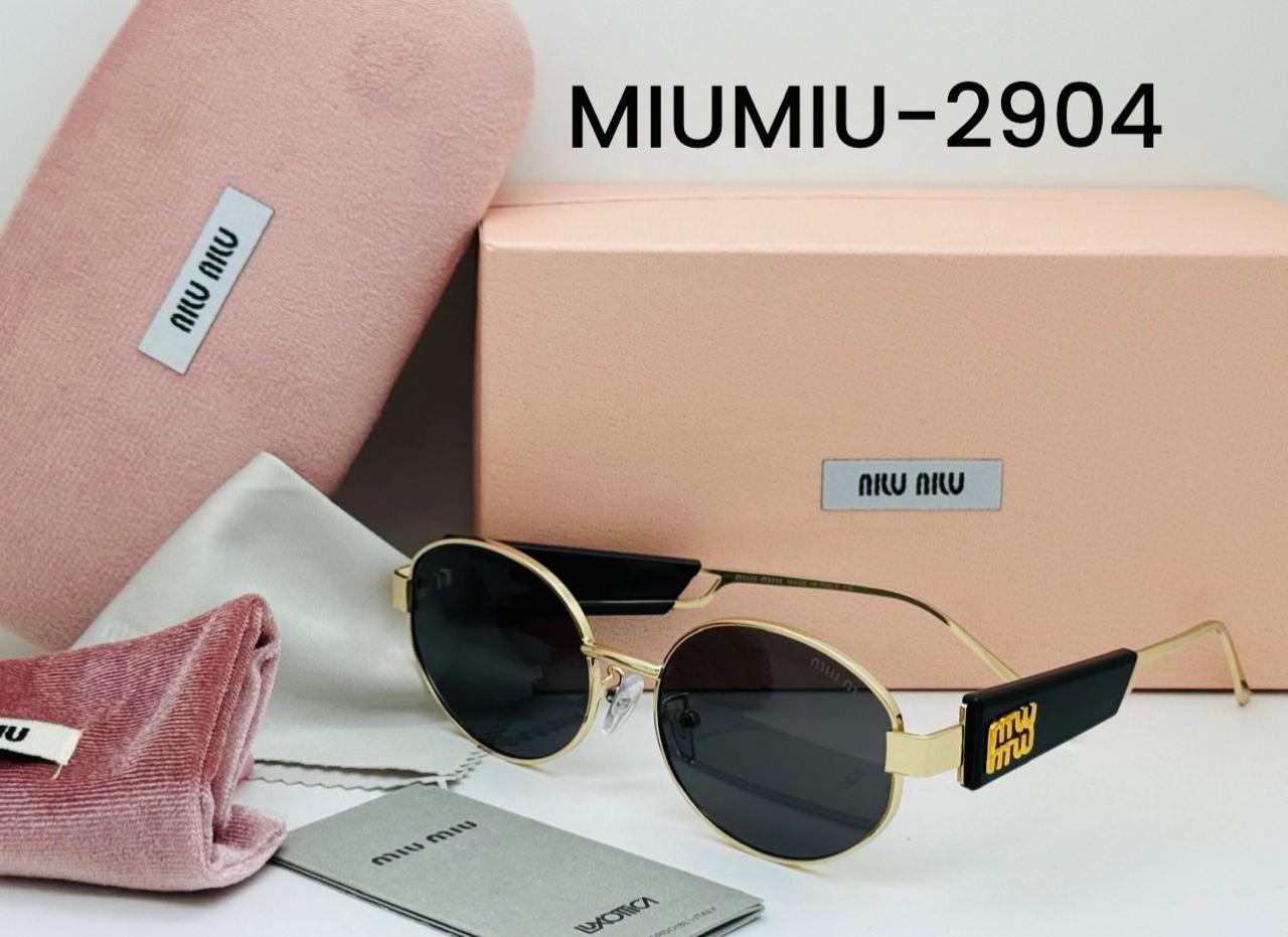 Miu Miu 2904 Round Gradient Sunglasses