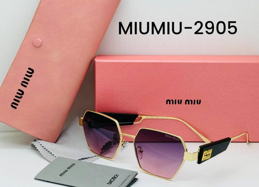 Miu Miu 2905 Geometric Gradient Sunglasses