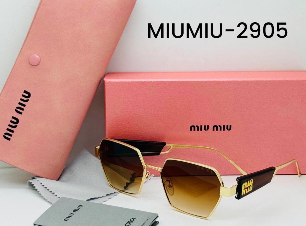 Miu Miu 2905 Geometric Gradient Sunglasses