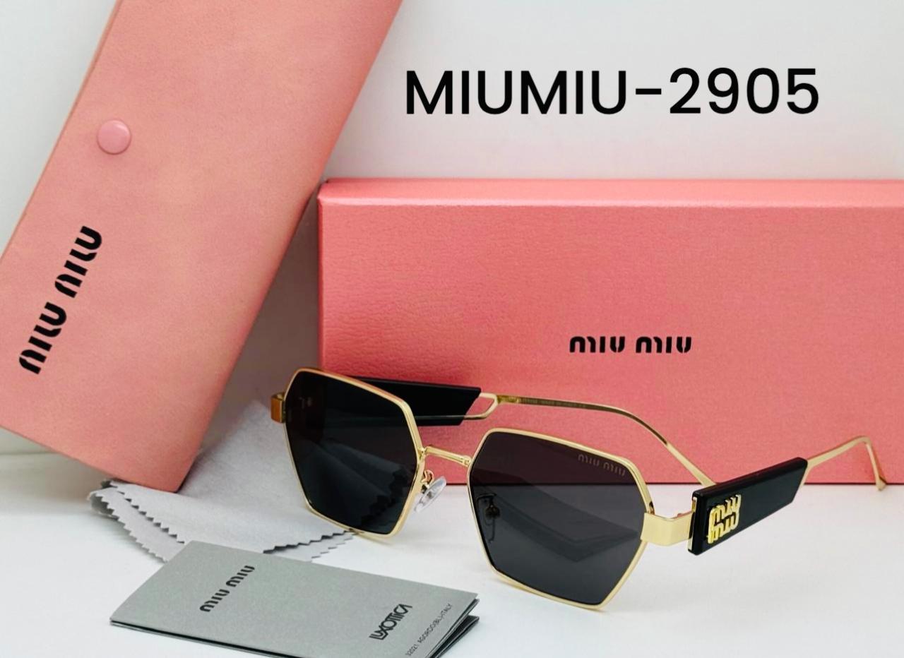Miu Miu 2905 Geometric Gradient Sunglasses