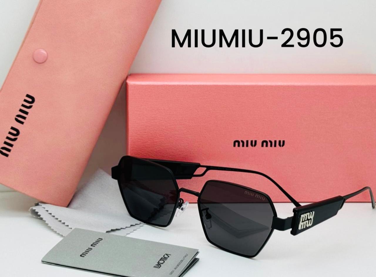 Miu Miu 2905 Geometric Gradient Sunglasses