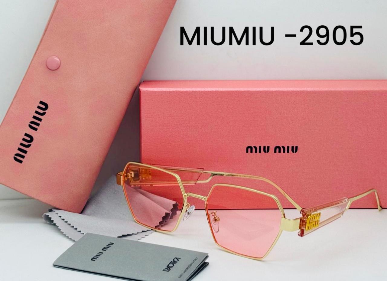 Miu Miu 2905 Geometric Gradient Sunglasses