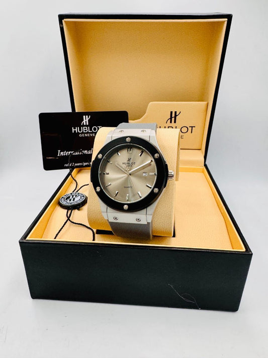 Hublot Genève Classic Fusion Quartz – Men’s Elegant Wristwatch