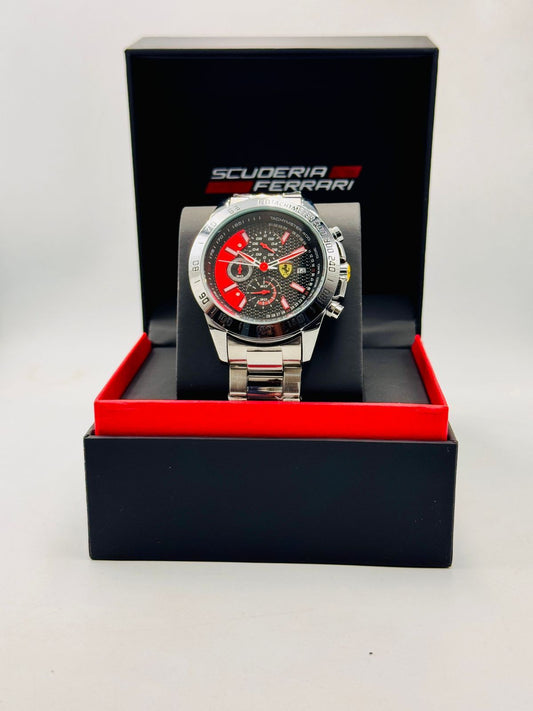 Ferrari Scuderia Chronograph Men’s Sport Watch – Official Racing Collection