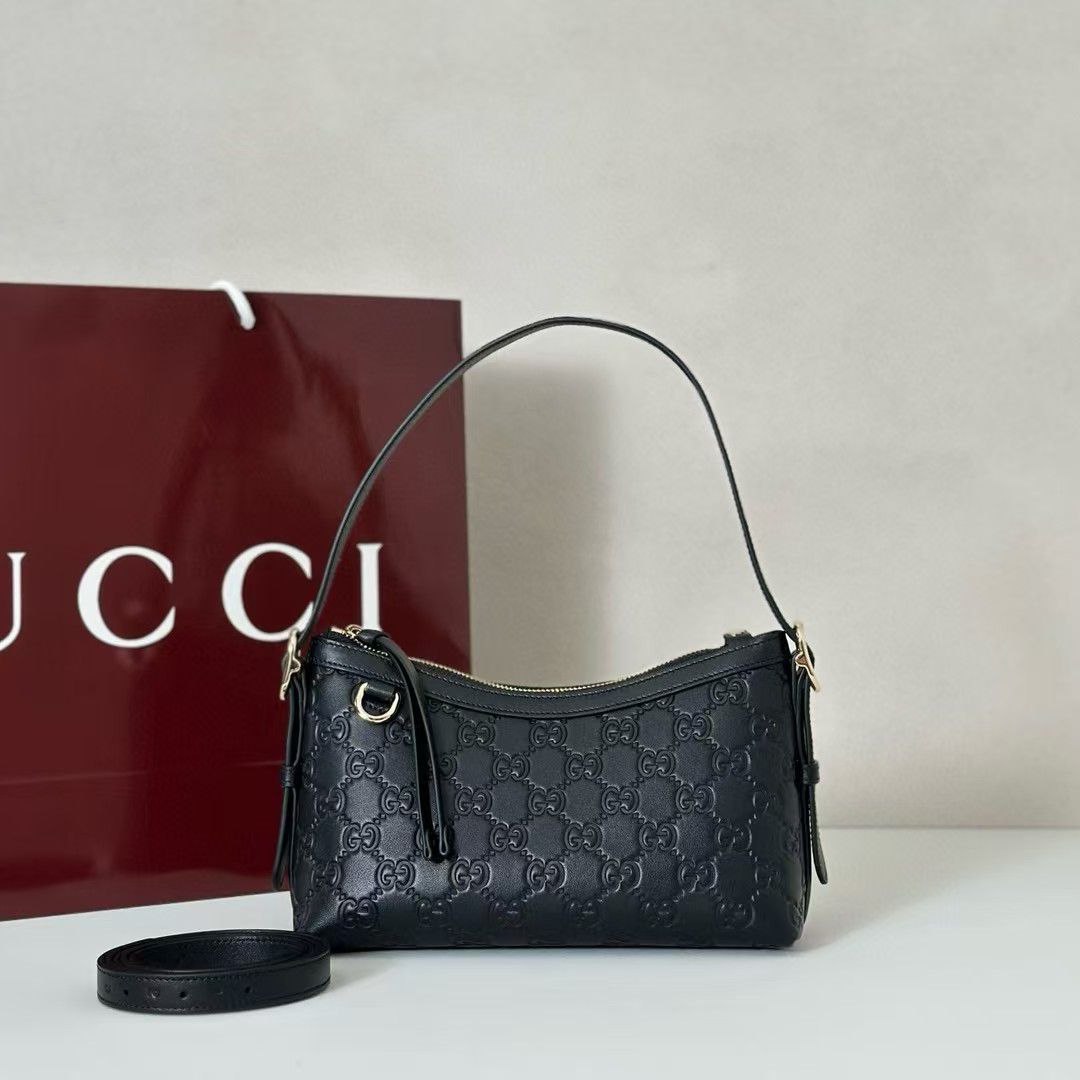 Gucci GG Embossed Mini Shoulder Bag