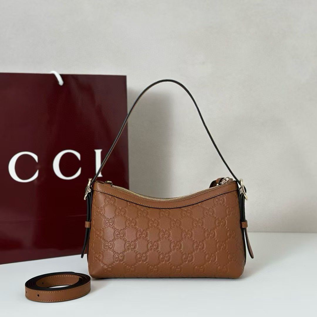 Gucci GG Embossed Mini Shoulder Bag