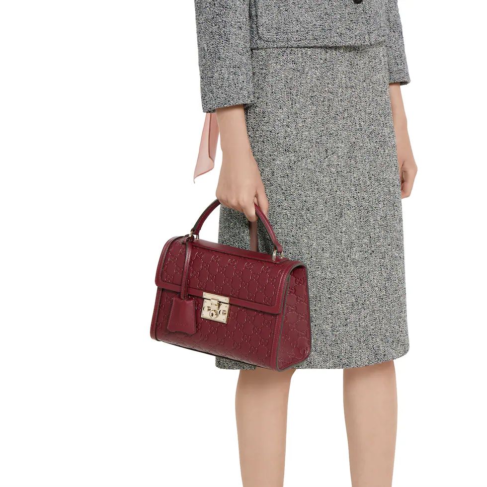 Gucci Padlock Small Top Handle Bag