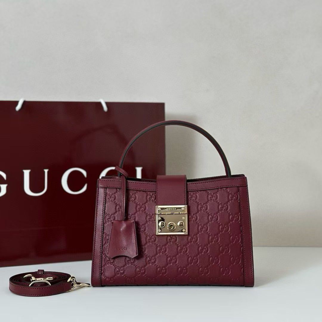 Gucci Padlock Small Top Handle Bag