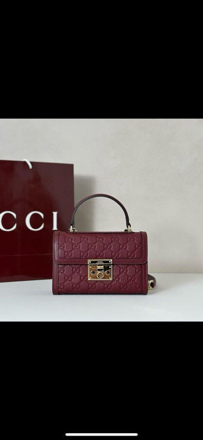 Gucci Padlock Small Top Handle Bag