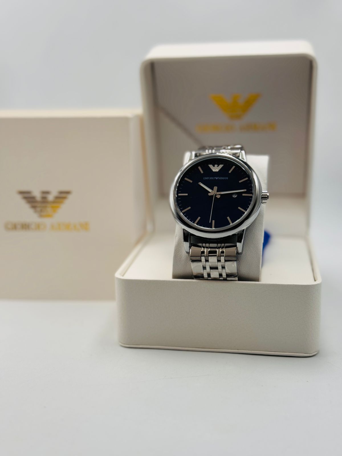 Emporio Armani Classic Stainless Steel Men’s Watch