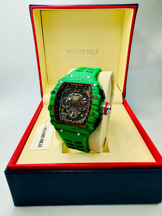 Richard Mille-Style High-Performance Skeletonized Flyback Chronograph